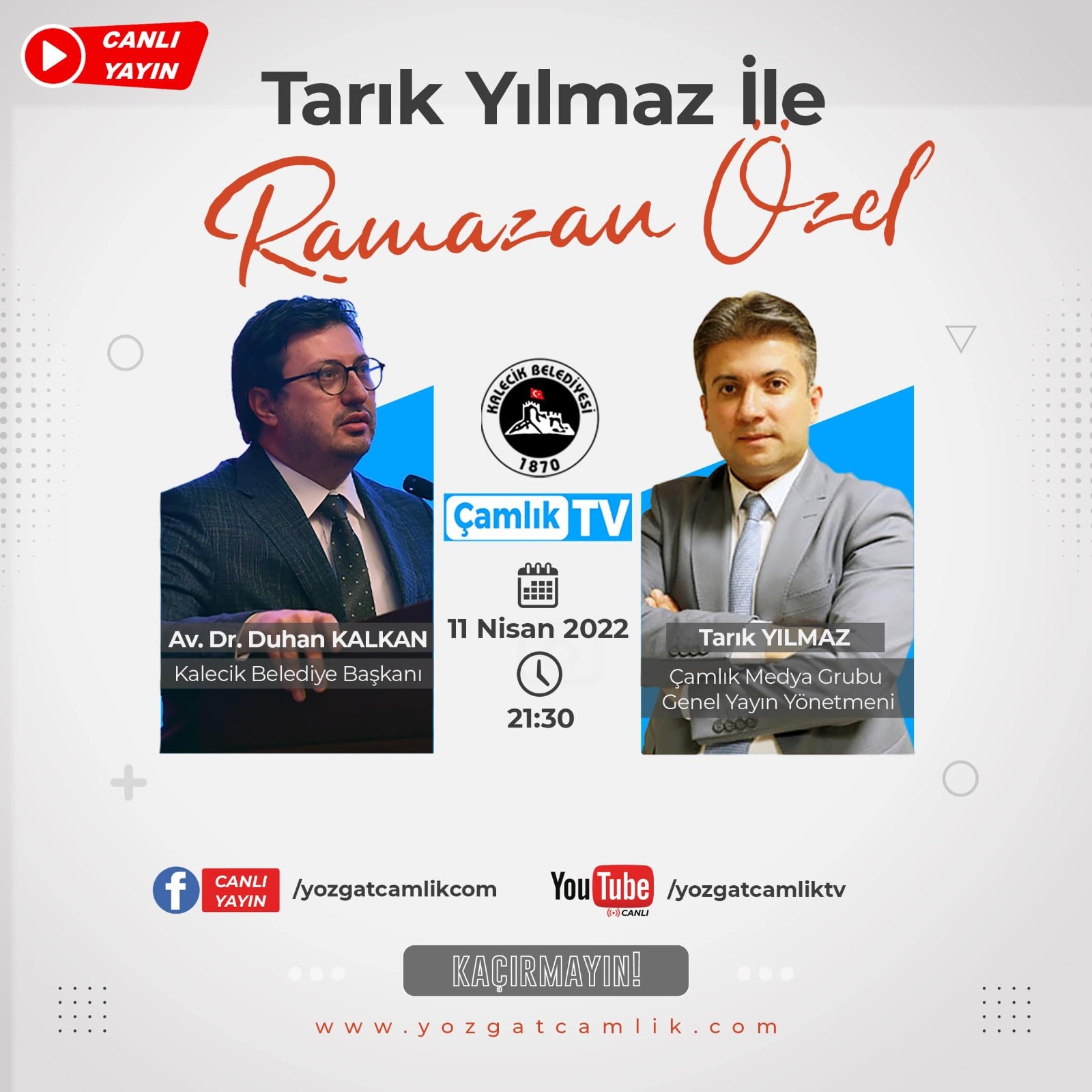 Tarık Yılmaz ile Ramazan Özel